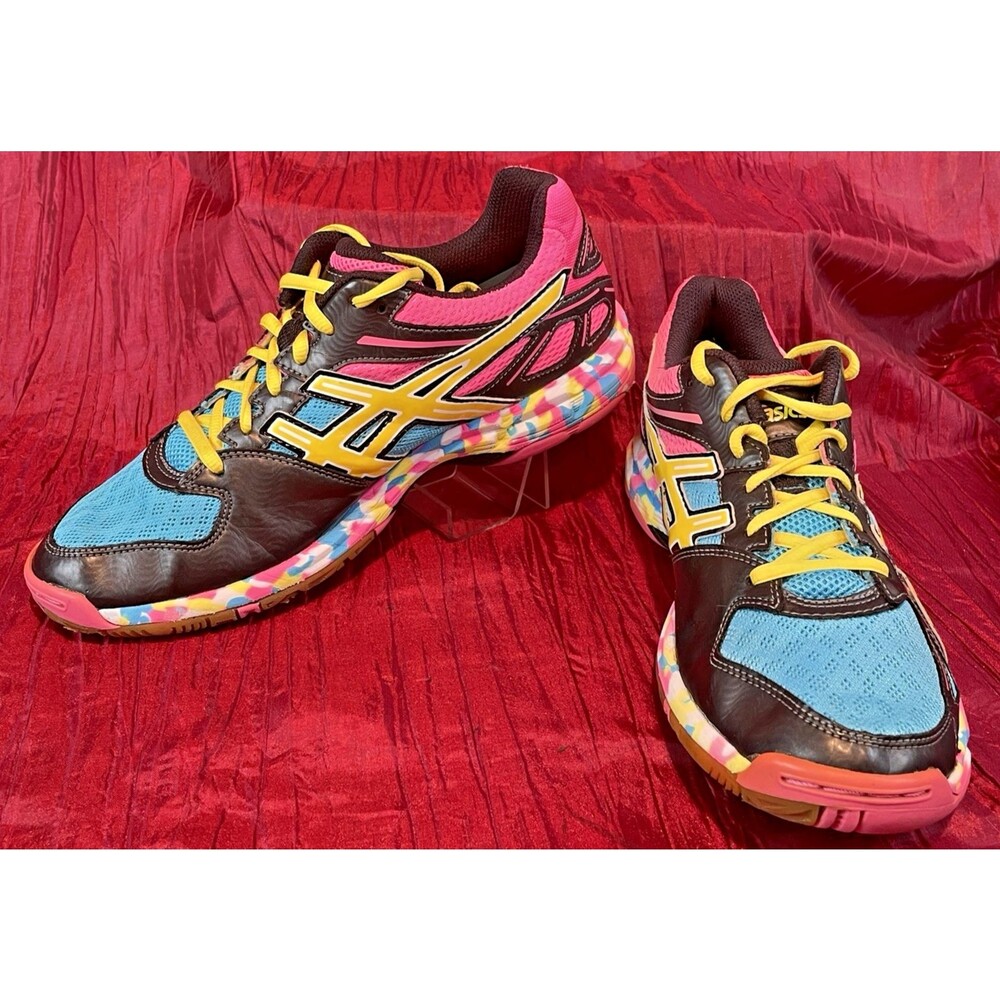 Womens Asics Gel Flashpoint 2 Bubblegum Running Athletic Shoes #B256N sz 9.5